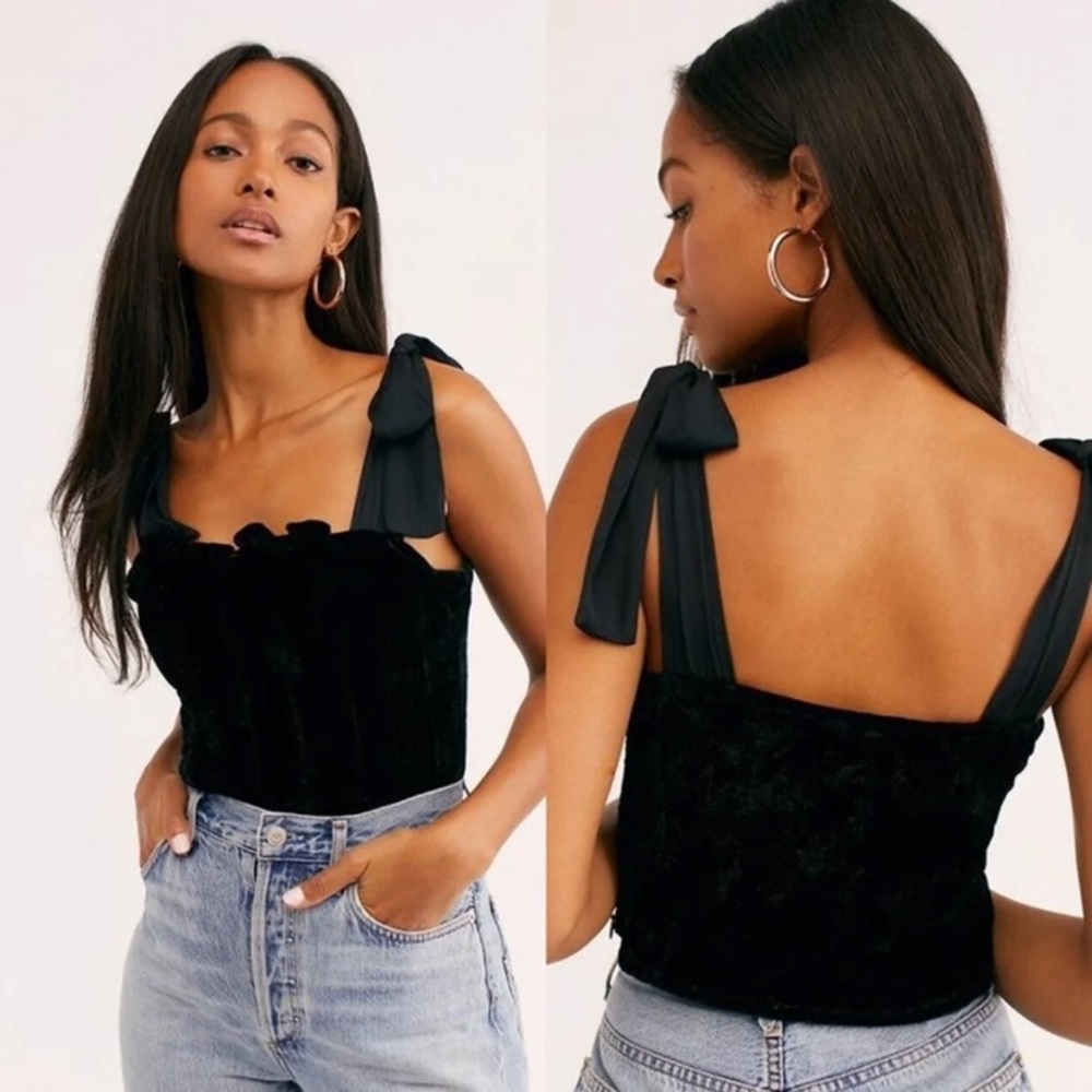 NWT FREE PEOPLE Trapped in Your Love Tank Top